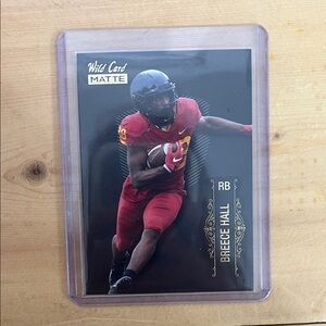 Wild Card Matte Football Trading Card